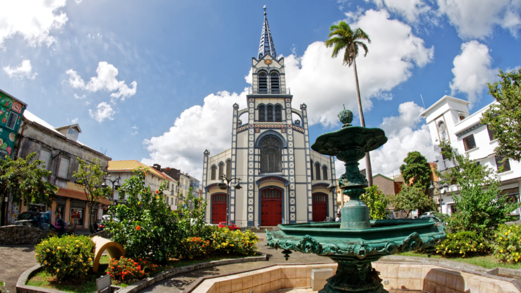 Saint-Louis cathedral, Fort-de-France Martinique
