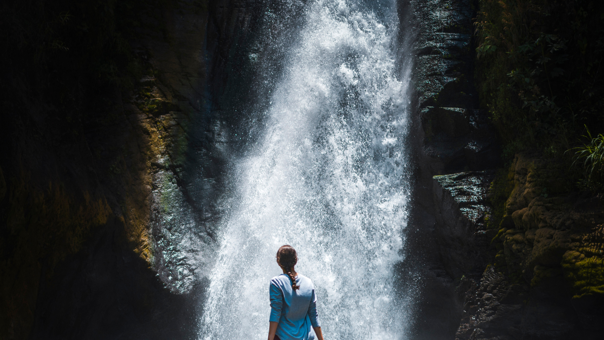 Cascade et rivière en Martinique