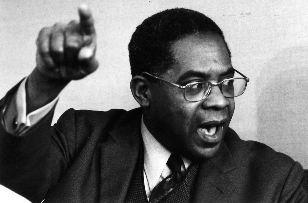 Aimé Césaire né à Basse-Pointe en Martinique