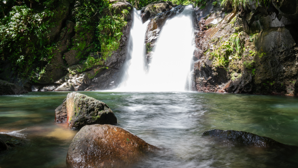 paysage de la Martinique cascade 