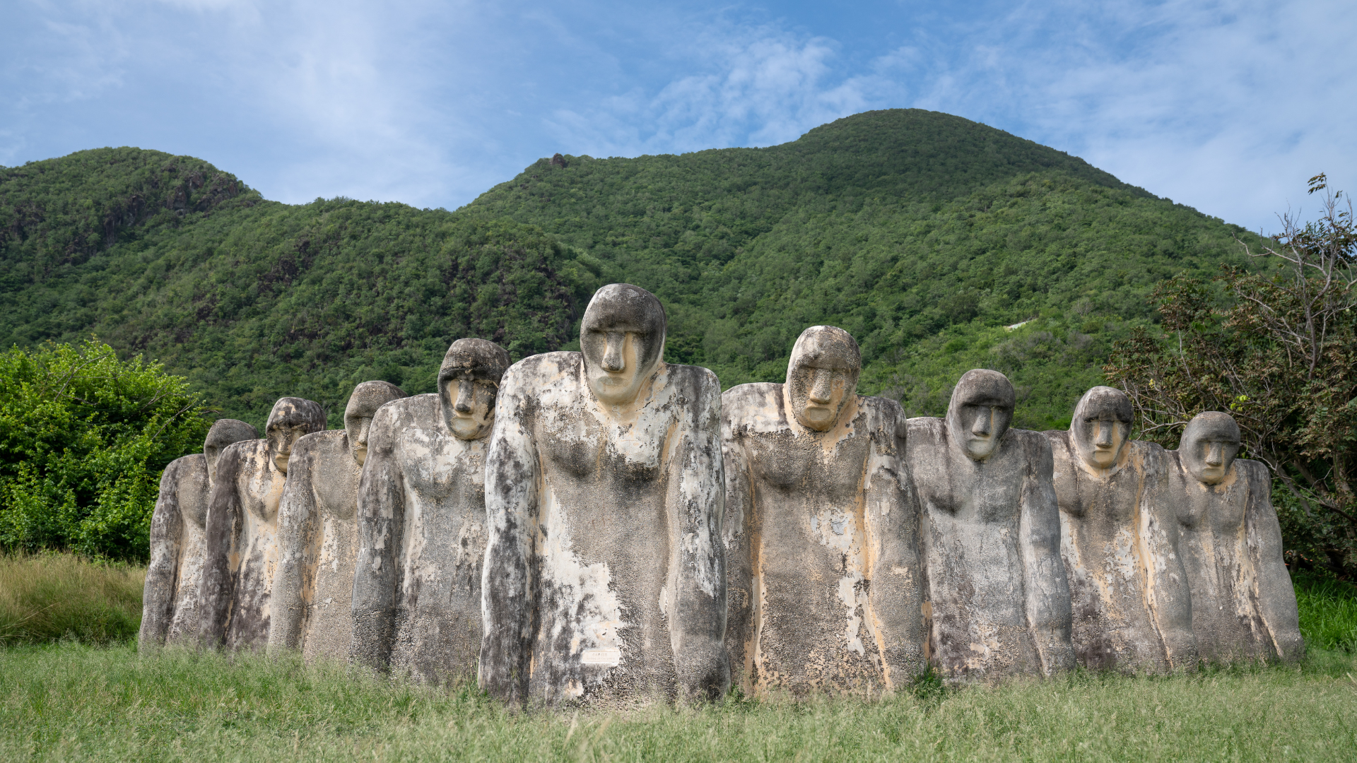 Histoire de la Martinique statue du Diamant