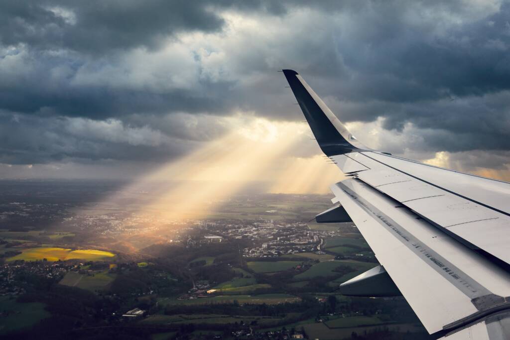 avion au départ de Martinique