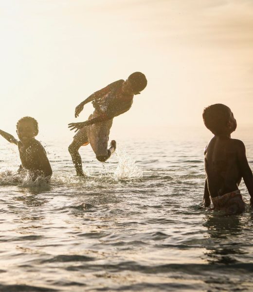 des enfants martiniquais